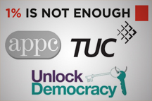 APPC, TUC & Unlock Democracy form campaign coalition on Lobbying Bill