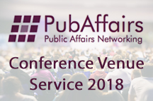  PubAffairs Conference Venue Service now available for 2018