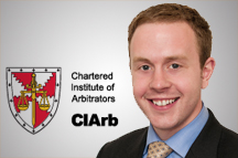 Chris Wilford joins the Chartered Institute of Arbitrators as Policy and Public Affairs Manager