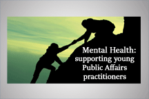 Mental Health Initiative Launched for Young Public Affairs Practitioners