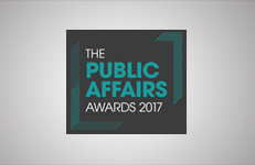 Shortlist announced for Public Affairs Awards 2017