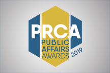 PRCA Public Affairs Awards Finalists 2019