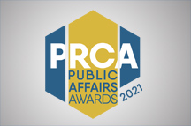 PRCA Public Affairs Awards 2021