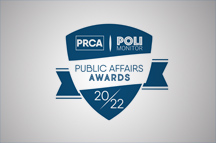 PRCA - PoliMonitor Public Affairs Awards 2022 launched
