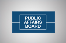 Public Affairs Board announces new Executive Committee leadership team