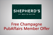 Member Offer: Champagne at Shepherd's of Westminster